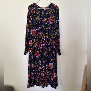 Floral Long Sleeve Dress
